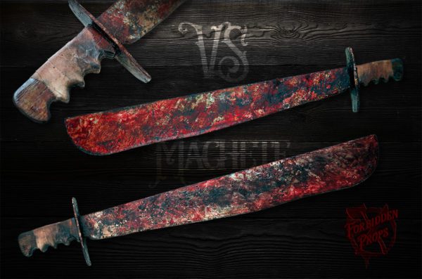 Forbidden Props Bloody VS Machete