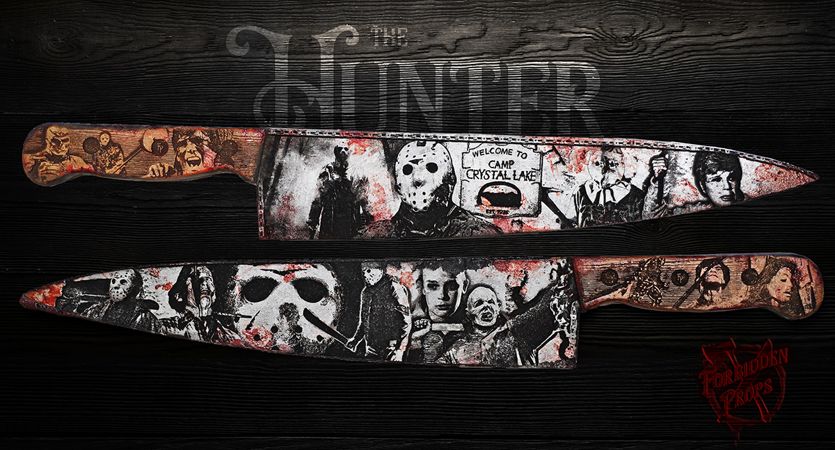 The Hunter - Themed Knife Prop (RTS) - Movie Props Memorabilia Replicas  Screen-Ready Weapons